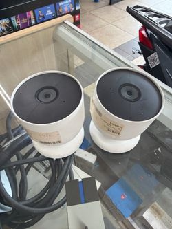 Google Nest Cam Battery Cameras, Pair