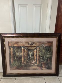 Framed wall art