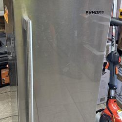 EUHOMY 15 in. 66lbs/24H Nugget Ice Maker in silver Stainless Steel, Bulit-in/Freestanding, Ice Full