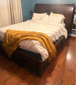 Queen bed frame