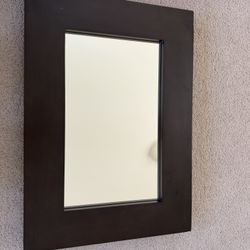 Wood Wall Mirror 