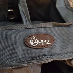 HHZ XL Hanging Diaper Caddy Organizer –Sturdy and Durable Baby Organizer – Diaper Stacker for Changing Table, Crib, Playard or Wall & Nursery Organiza