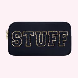 Stoney Clover Ln Stuff Small Pouch in Sapphire Navy Blue New, $163 MSRP