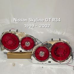 Nissan Skyline GT R34 99-2002 Tail Lights