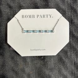 Blue Topaz Necklace