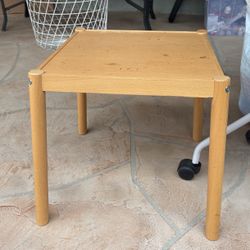 Wood Side Table 