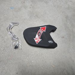 Right-hand Batter Chin Guard For Rawlings Helmet 