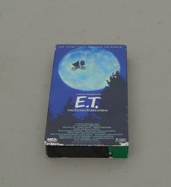 E.T. VCR tape