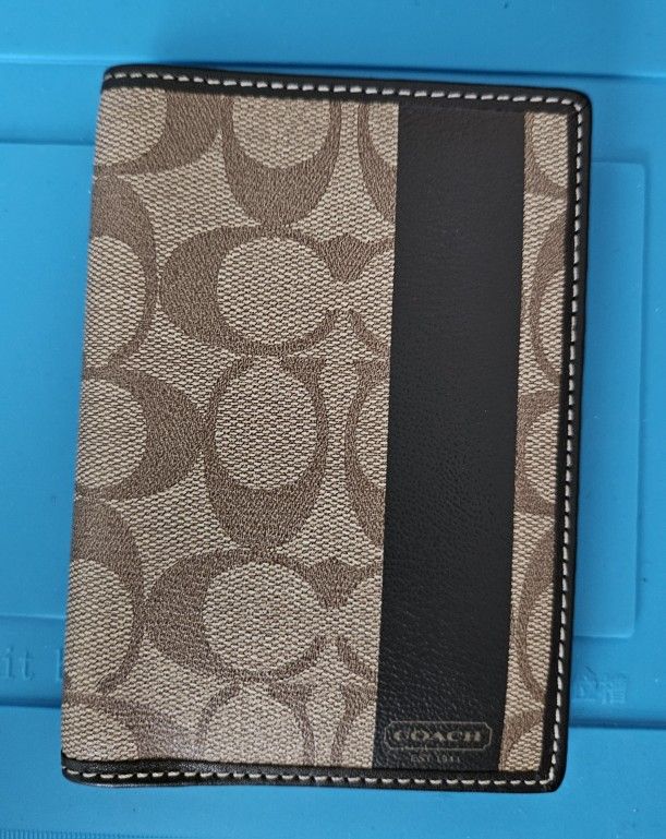 Coach Passport Holder