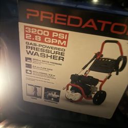 New Predator  Pressure Washer 