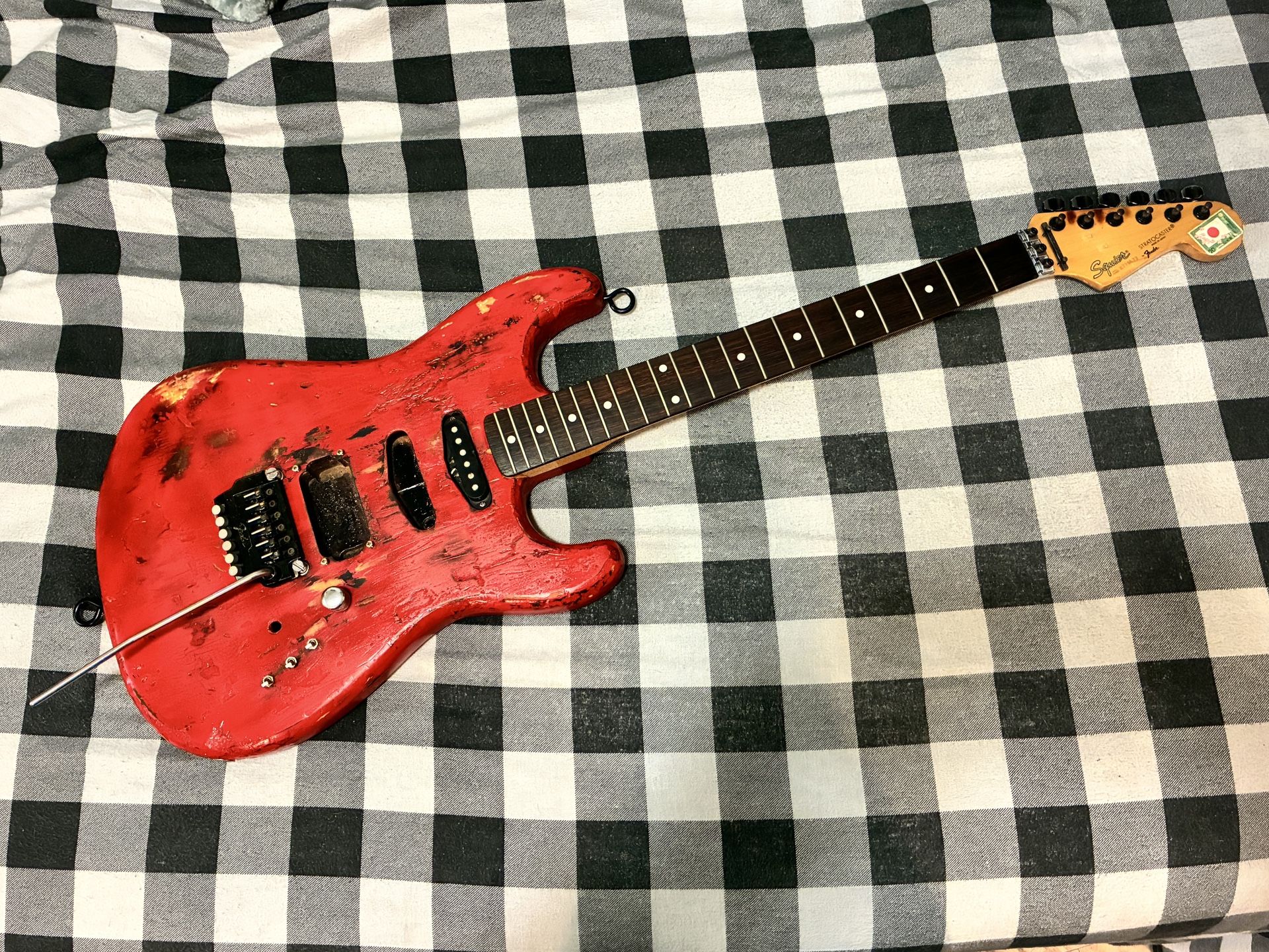Squier Japan Strat Project Guitar
