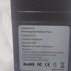 Dyson V8 series vacuum cleaners Rechargeable