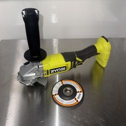 RYOBI ONE+ 18V Cordless 4-1/2 in. Angle Grinder (Tool Only