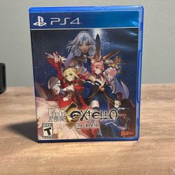 PS4 FATE EXTELLO THE UNBRAL STAR 