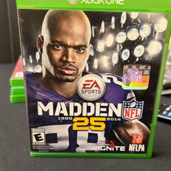 Xbox One Madden #25