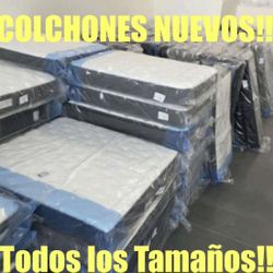 New Queen Size Mattress + Box Spring 