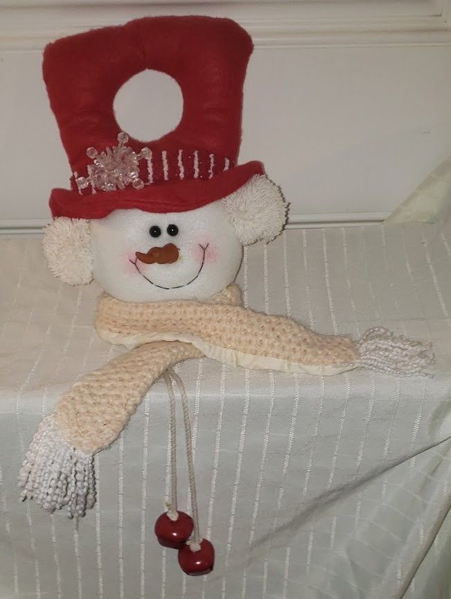 Christmas/Holiday Snowman Door Hang