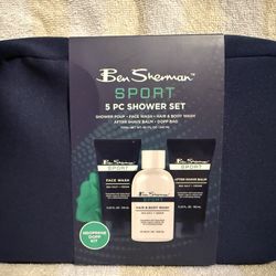 Ben Sherman Sport 5 Piece Shower Set