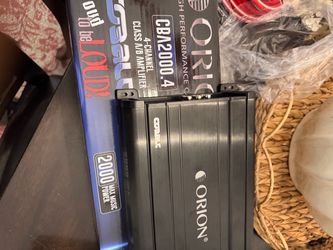 Orion CBA2000.4 4-Channel Car Amplifier