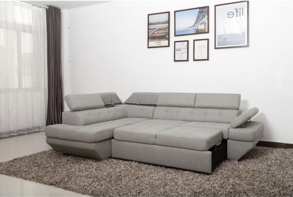 Sofa Sectional-Sleeper