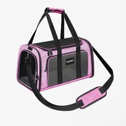 pet pink carrier 