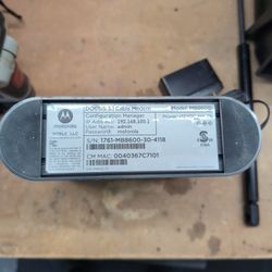 Motorola DOCSIS 3.1 Cable Modem