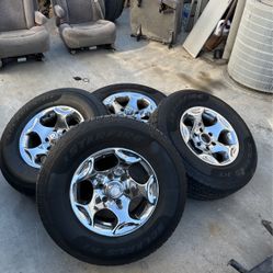 American Racing 16 Inch Wheels With Good 265/70r16 Tires 6x5.5 Chevy Lug Pattern