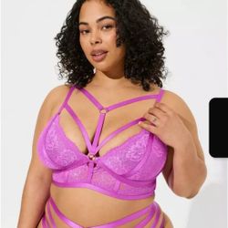 Brand New Torrid Bralette And Panty Size 3