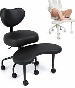 Meditation chair with cross legged chair with wheels  cris cross