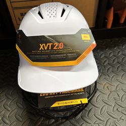New EvoShield XVT 2.0 Softball Helmet with face mask