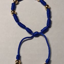 Sinaloanse Gold Bead Bracelets Pulsera De Hilo 