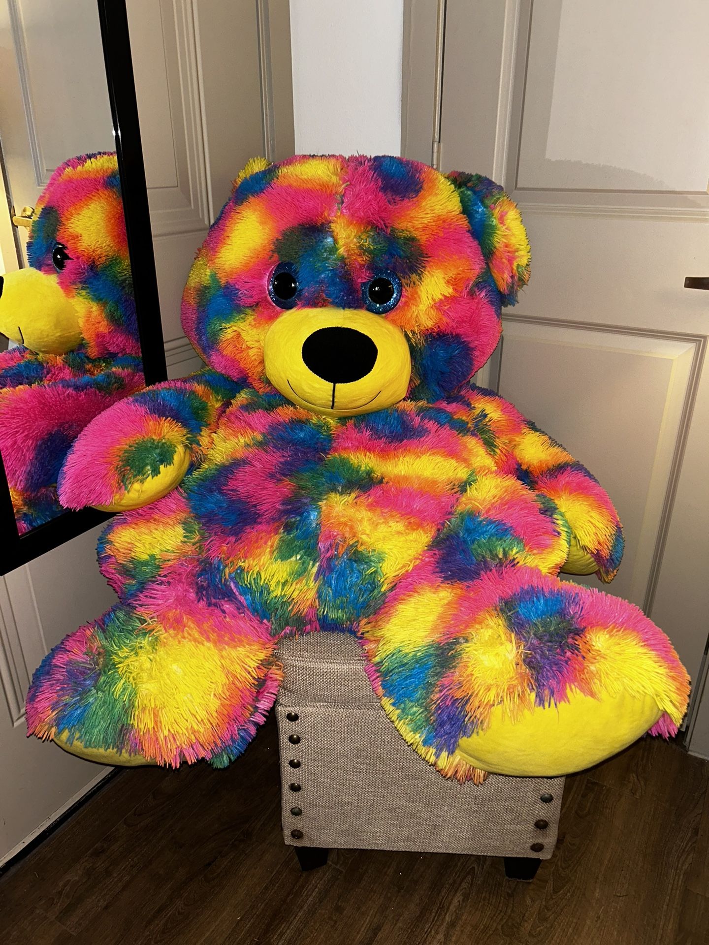 Gigantic Plus Paradise Tie dye Bear
