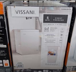 Vissani 5 Cu. Ft.  Chest Freezer