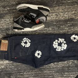 Denim tears & Black cement 3