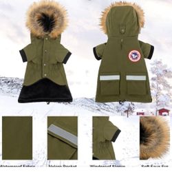 PINA Dog Coats for Small Dogs, Waterproof and Windproof New