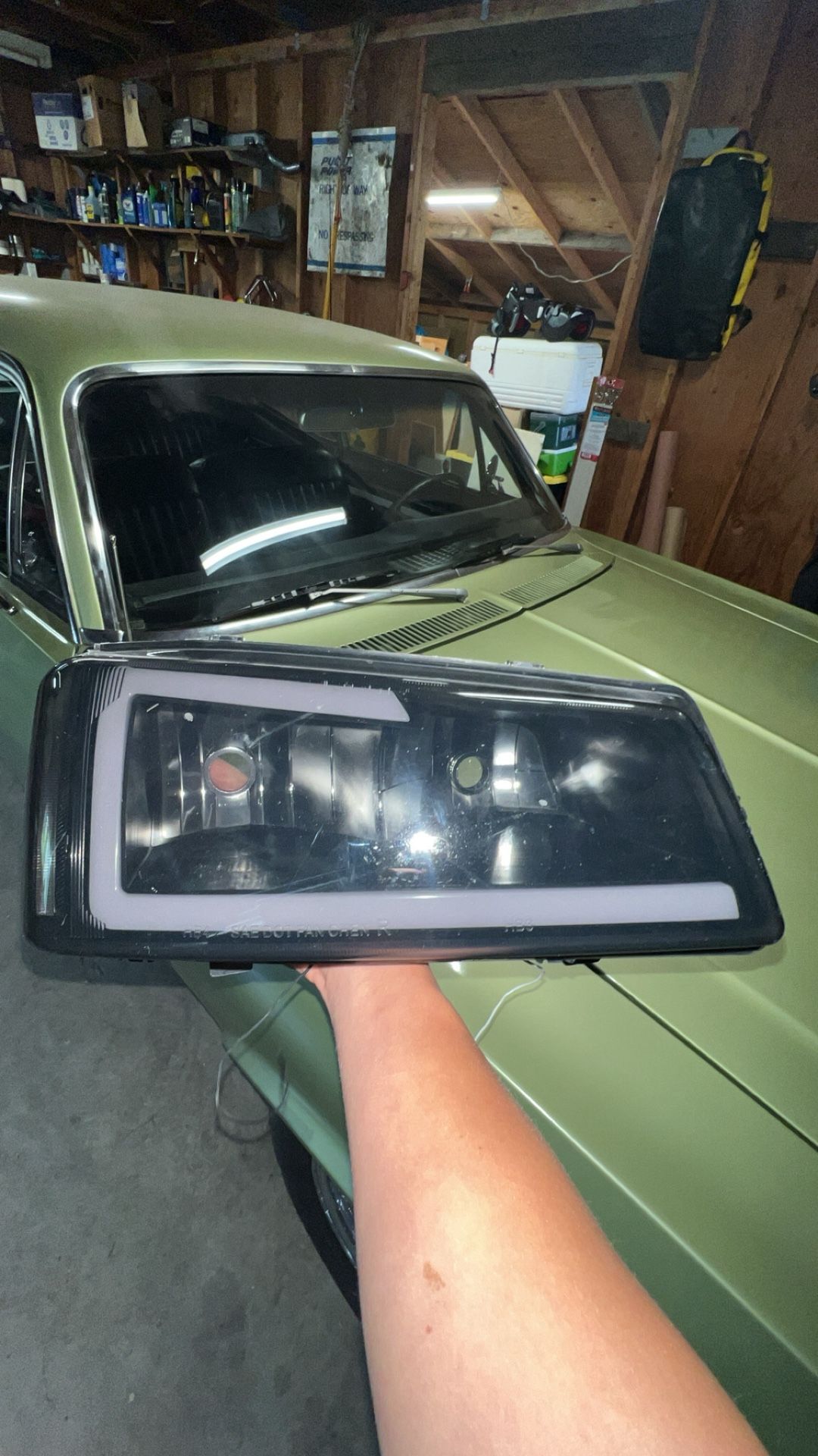 Smoked DRL Headlights