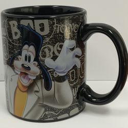 Disney Frankenstein Goofy Boo To You Black Mug Coffee Cup