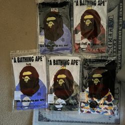 A Bathing Ape Bape Tshirts Size Small