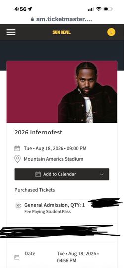 Big Sean concert at ASU