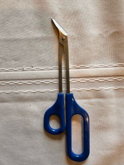 Stainless Steel Angled Scissors – Sewing/Craft