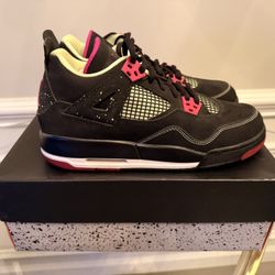 New Jordan 4 Fuscia