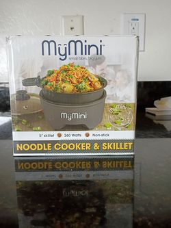 NE W...My Mini noodle cooker and skillet. Cash only, please