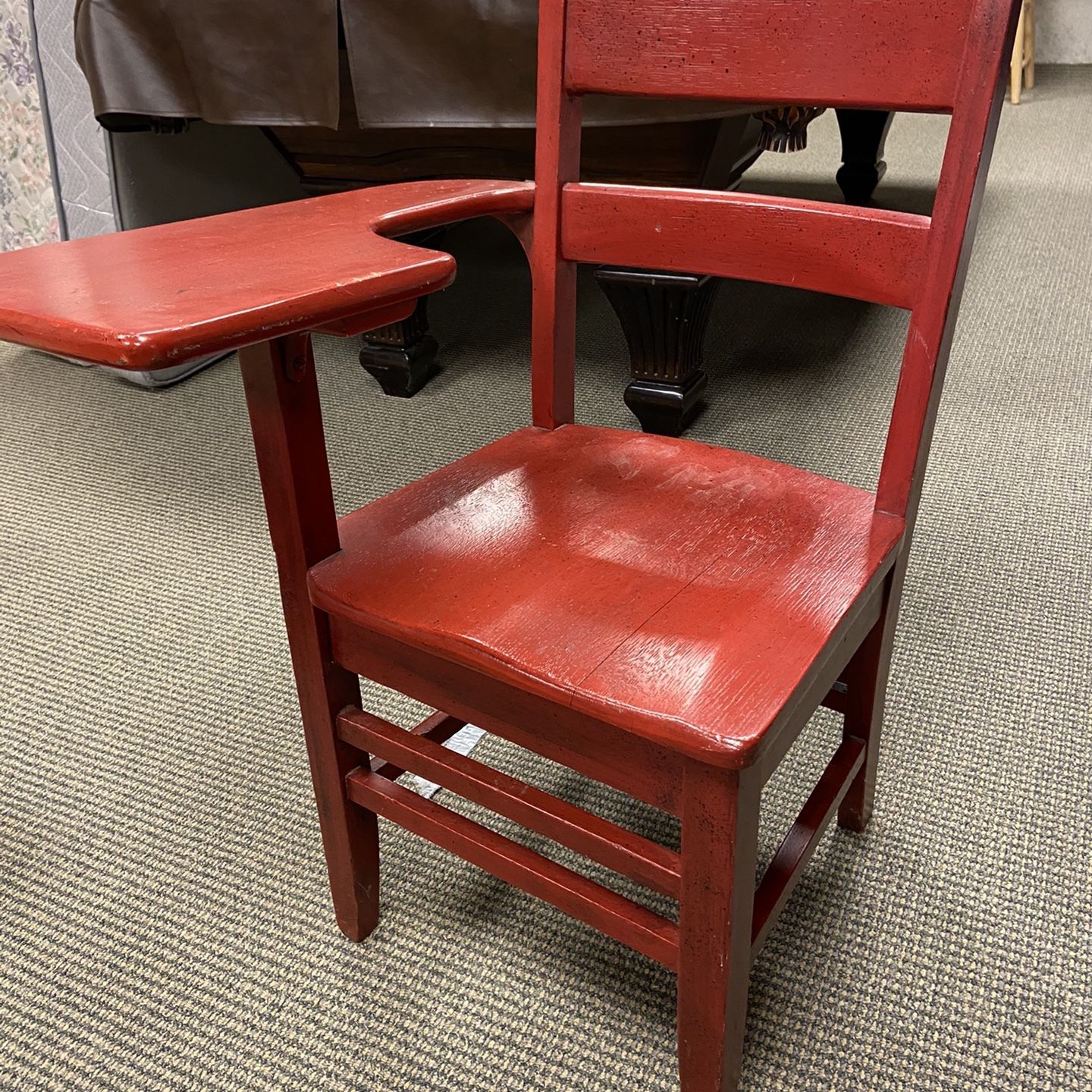 Vintage 1940’s Solid Wood School Desk
