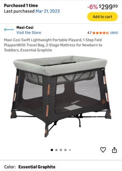 Maxi Cosí Swift Play Yard 3in1 (graphite)