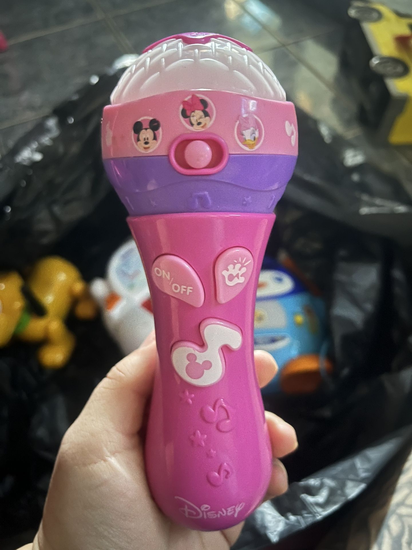 Minnie & Mickey Mouse Microphone