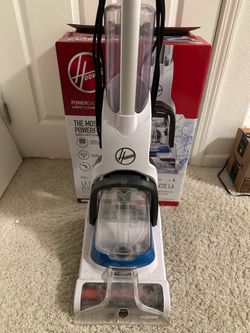 Hoover PowerDash Pet Compact Carpet Cleaner Machine, Lightweight Design, HeatForce Fast Drying, Antimicrobial Brush Roll, Pair with a Hoover Carpet Cl