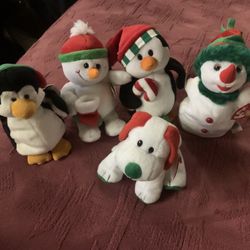 Christmas Beanie Babies