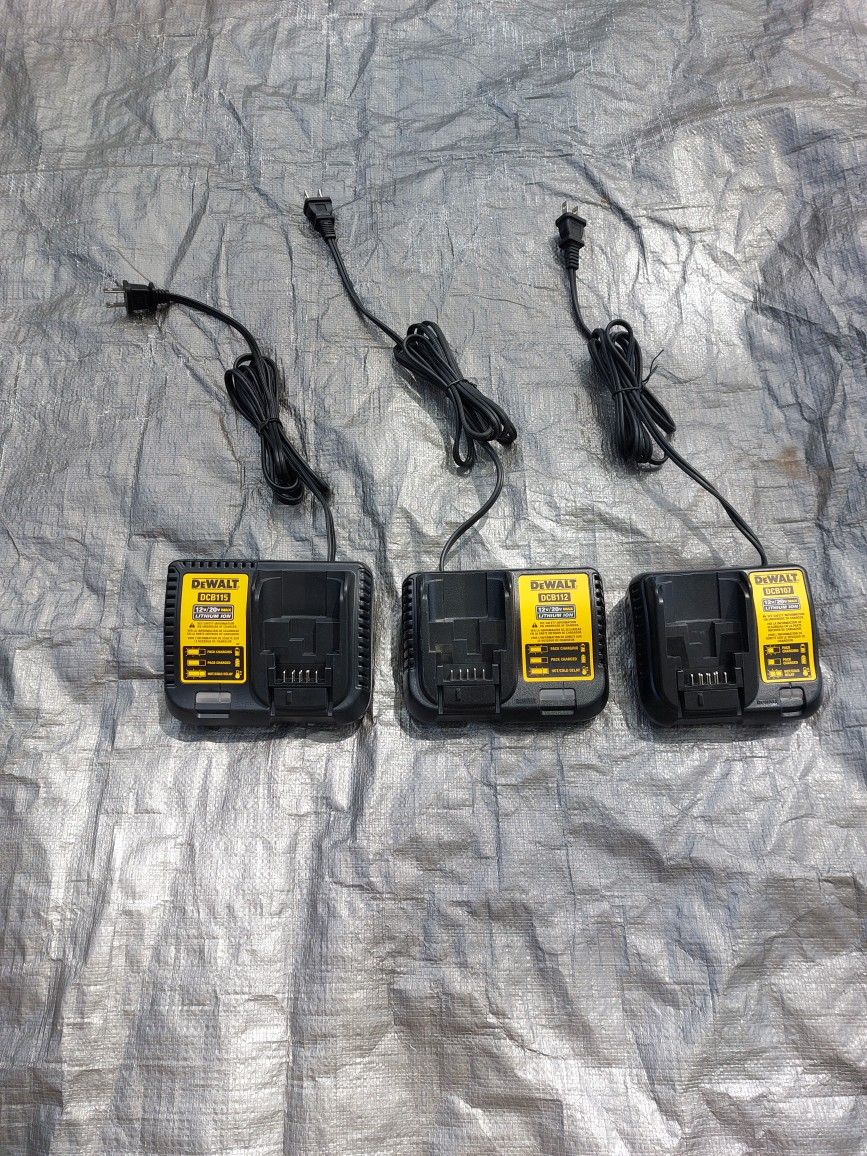 Dewalt Chargers