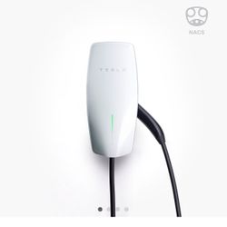 Tesla Wall Connector & Blue Face Plate Brand New Never Opened