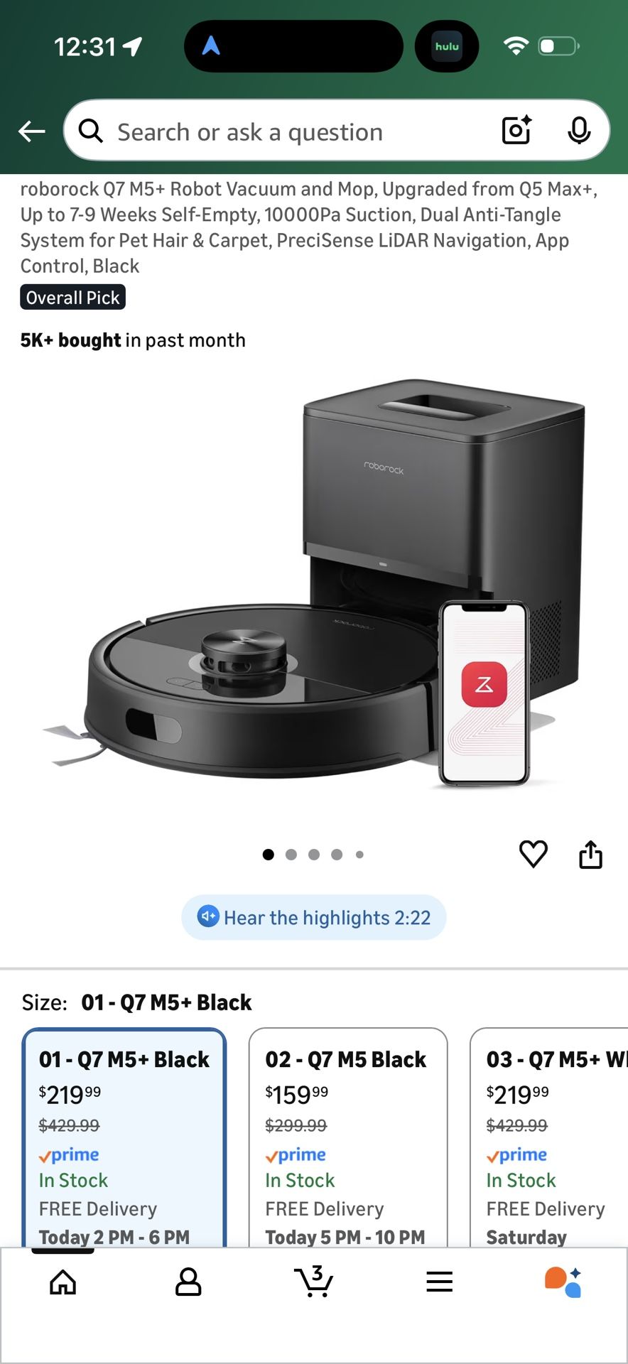 Roborock Vacuum And Mop